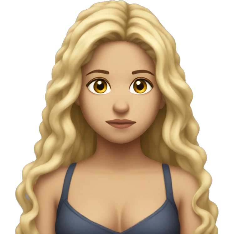 Sad Shakira emoji