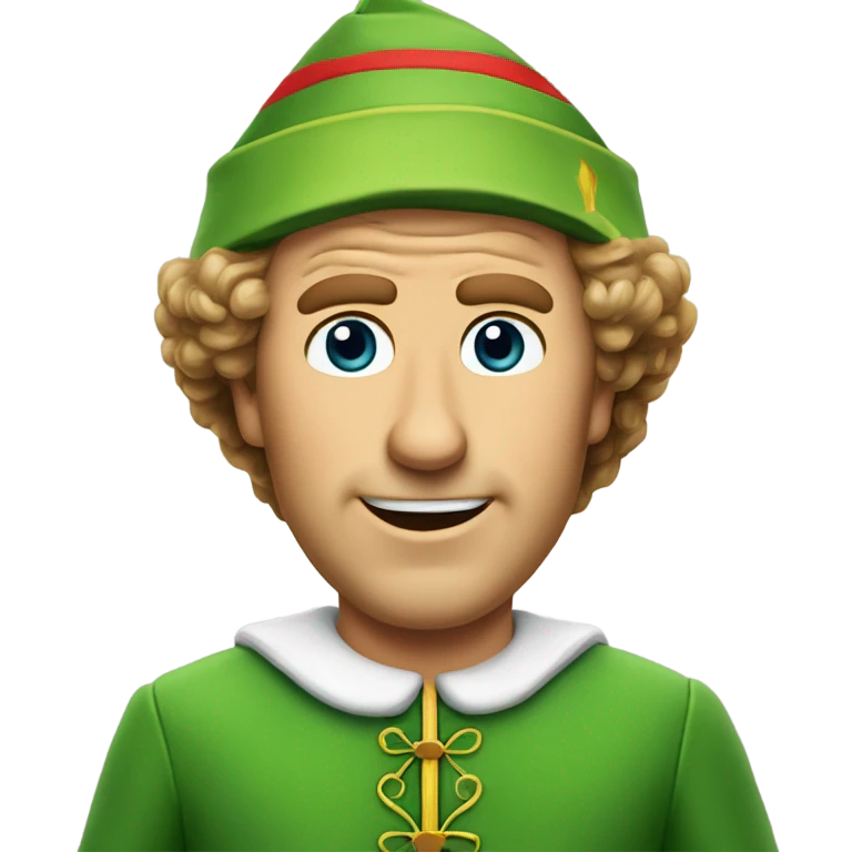 Will Ferrell’s character elf emoji