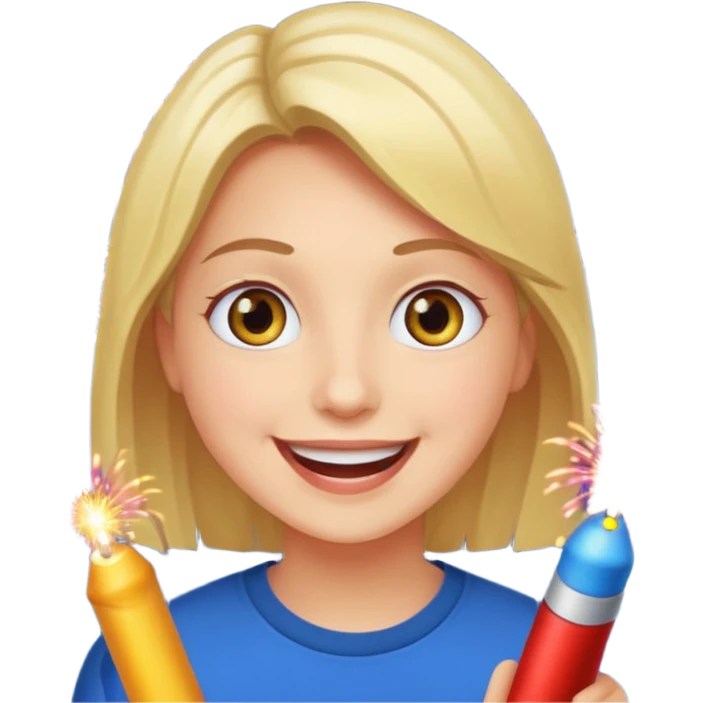 Jaime enjoying fireworks  emoji