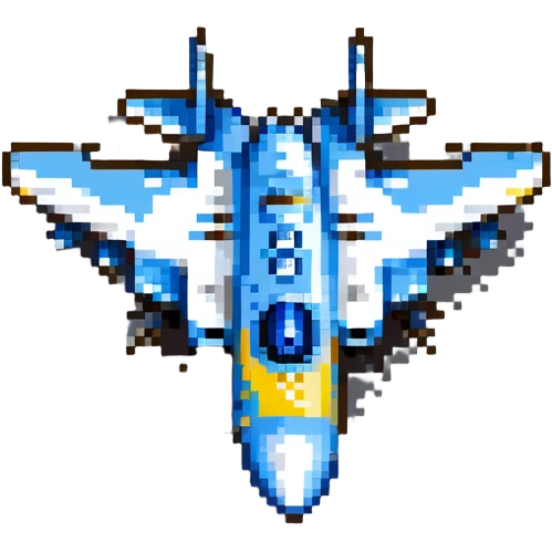 Ukrainian Su-27 fighter jet with blue and yellow national colors, airforce emoji