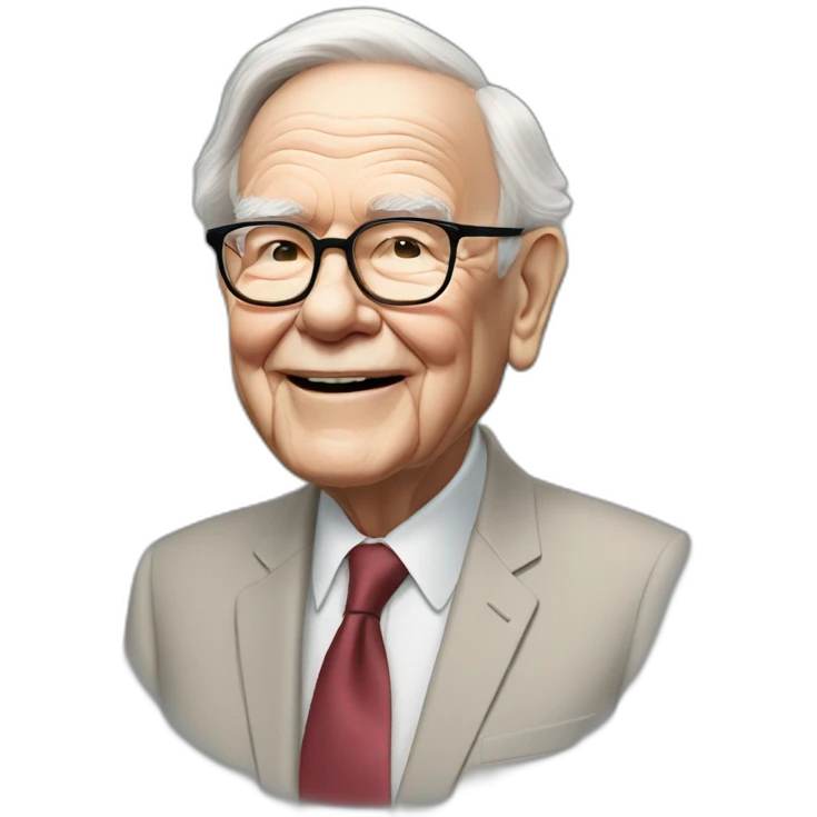 Warren Buffett at 91 yo emoji