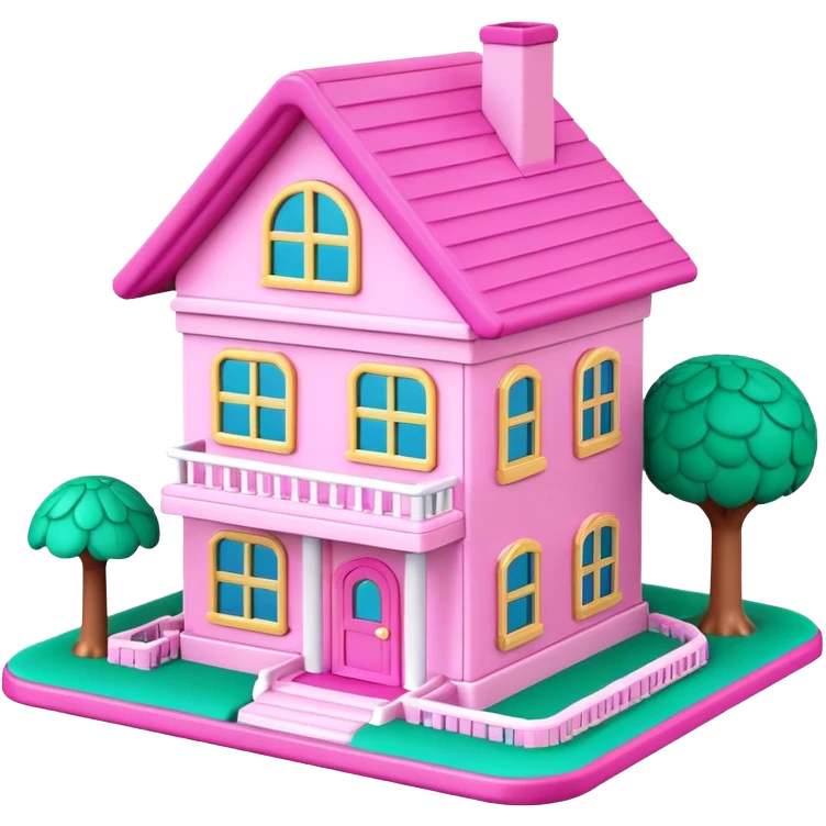 Polly Pocket house emoji