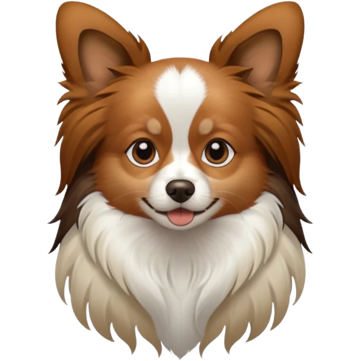 dog papillon emoji