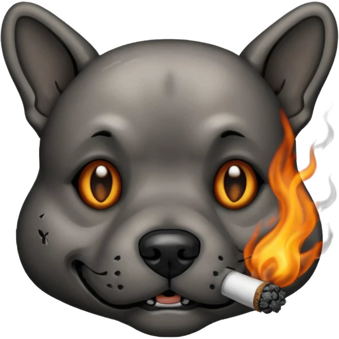 Nuke dog head emoji