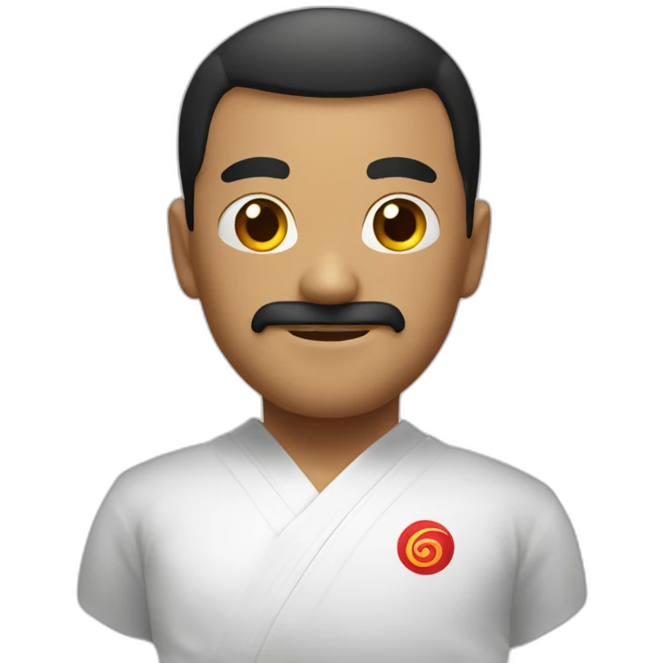 karate man emoji