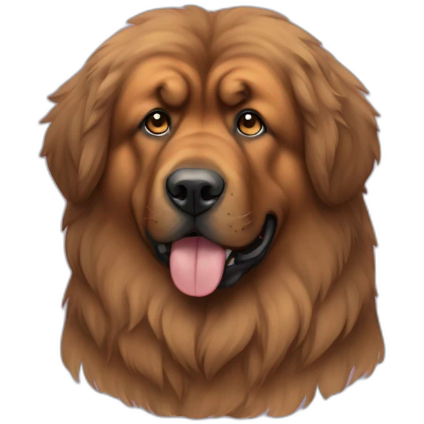 Tibetan Mastiff emoji