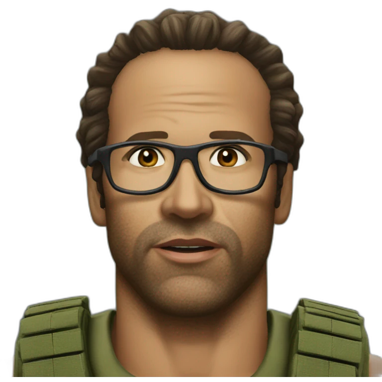 kirk lazarus tropic thunder emoji