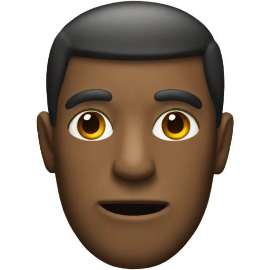 A man with a monkey mask emoji