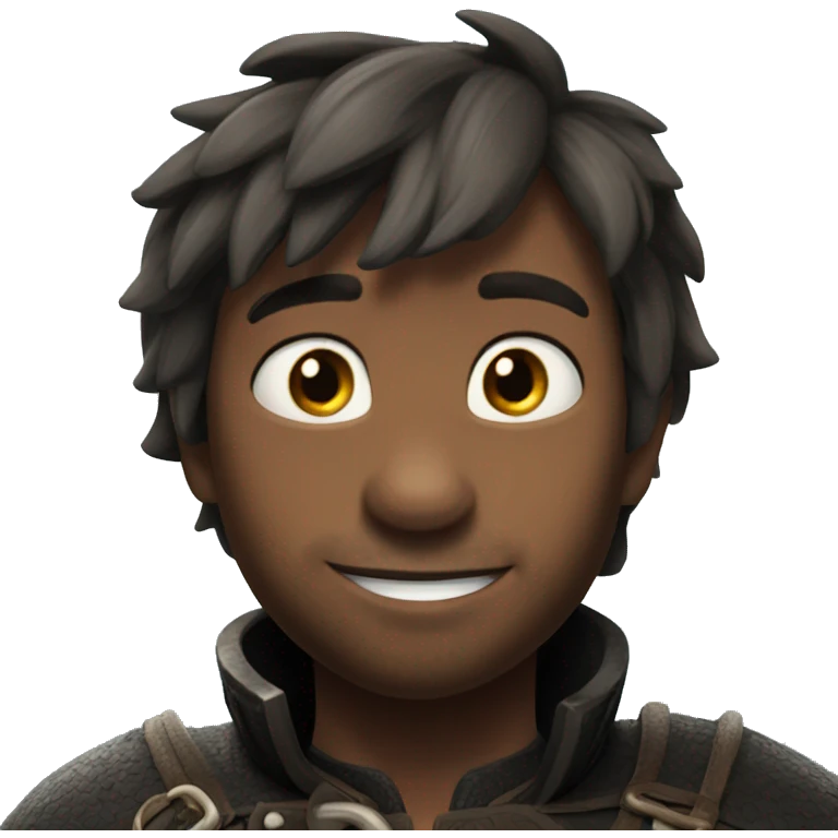 the face from toothless from how to train your dragon  emoji