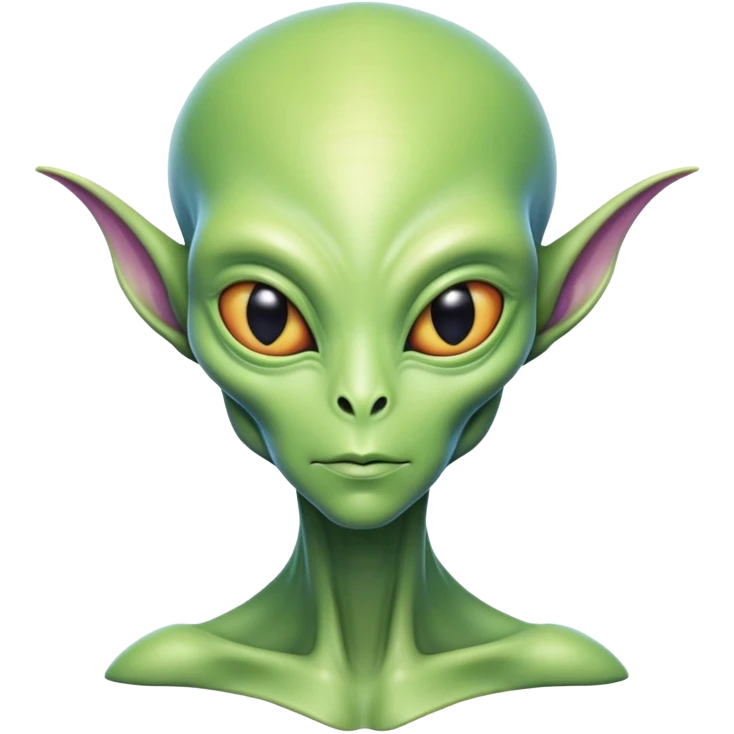 Regal fantasy alien emoji