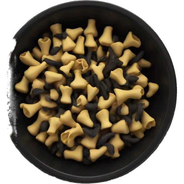 cloves in a black bowl emoji