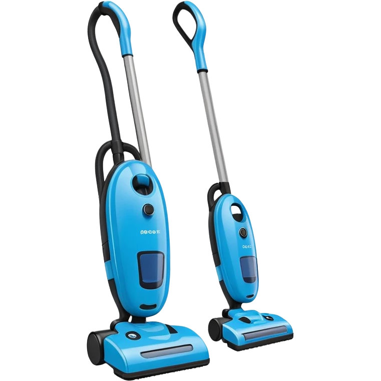 blue cordless vacuum emoji