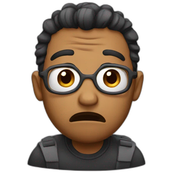 worried emoji