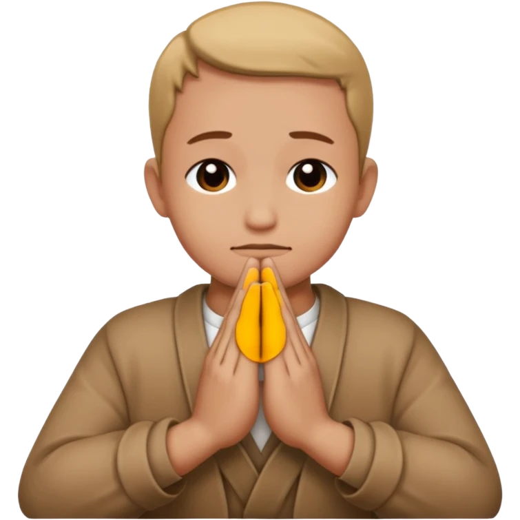 prayer gesture with hands emoji