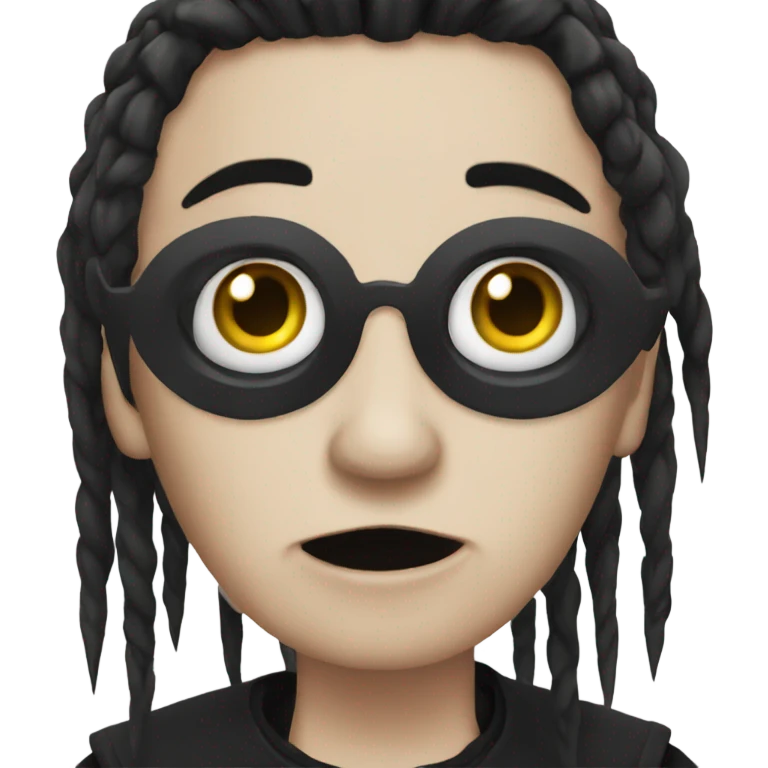 Goth emoji