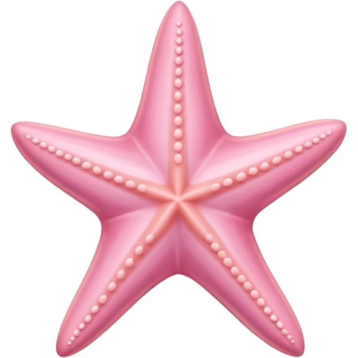 Pink pastel starfish  emoji