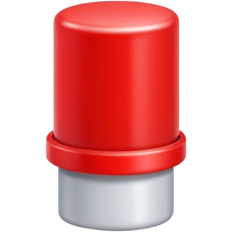 red pushpin emoji