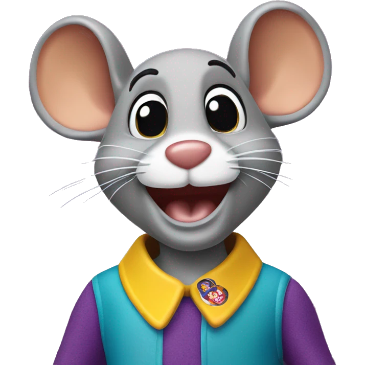 Chuck E. Cheese mouse  emoji