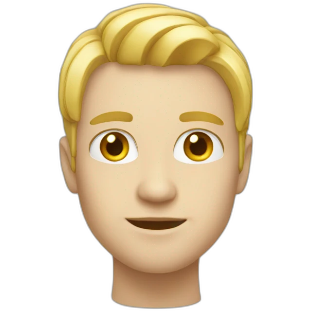 Chat blanc emoji