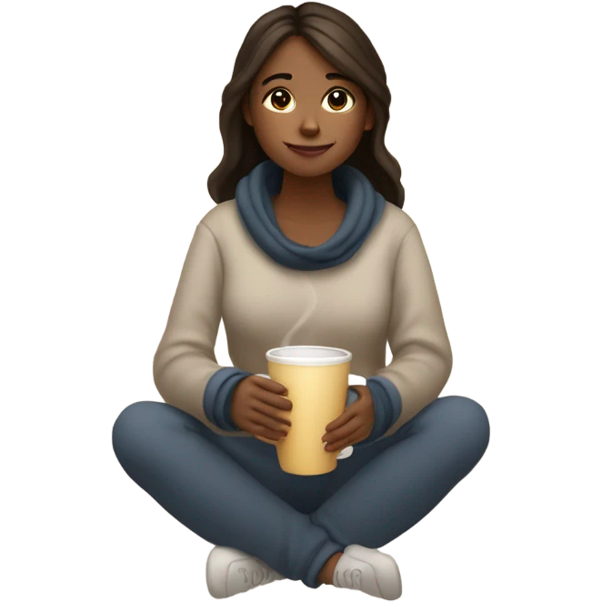 Cozy girl emoji