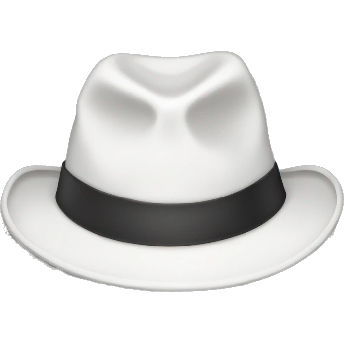 white hat emoji