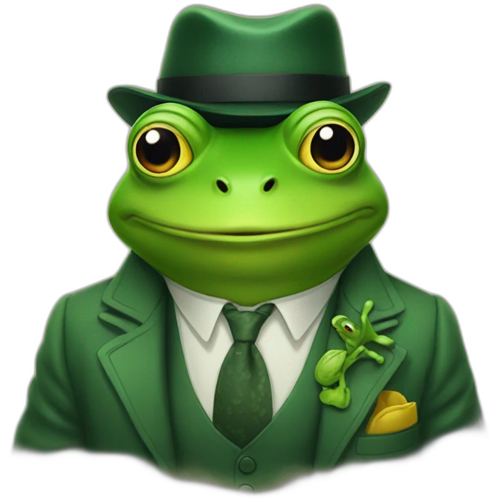 mr frog is cool emoji