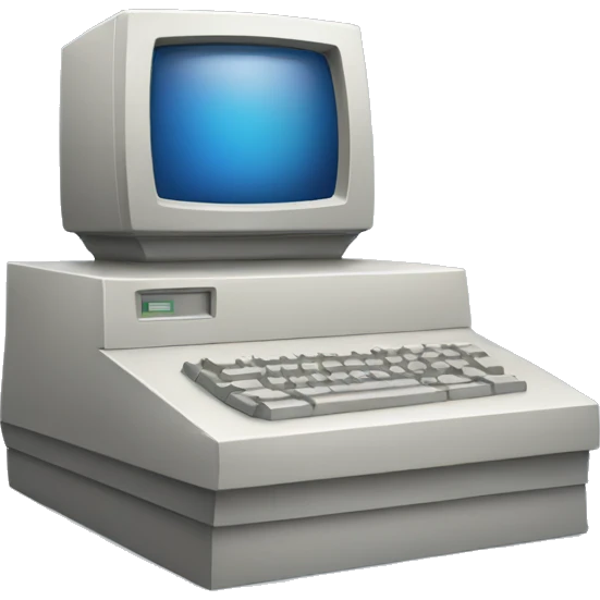 classic computer emoji