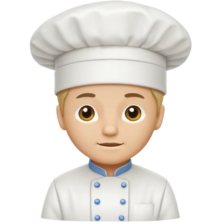 white chefhat emoji