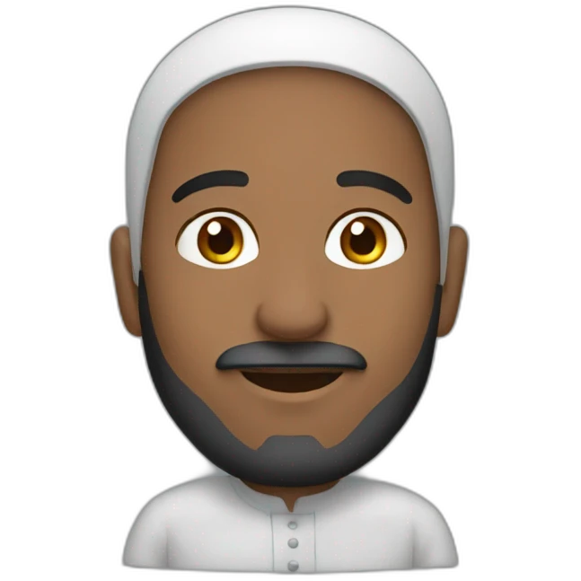 A muslim man emoji