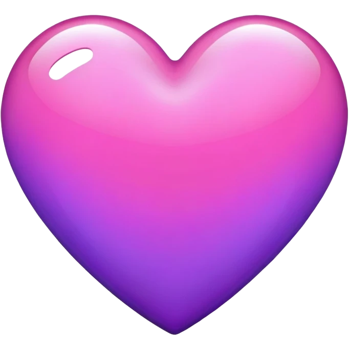 Pink and purple heart  emoji