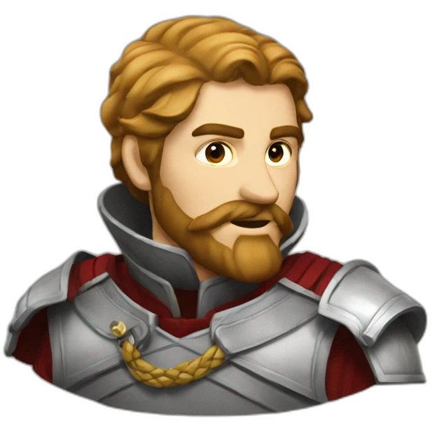 Chevalier croisade emoji