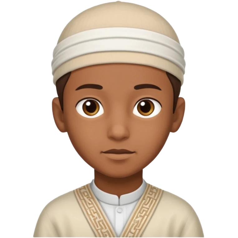 Erkek musluman cocuk emoji