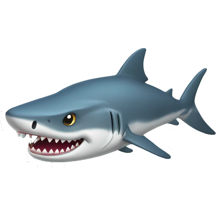 Tiburón con rulos emoji