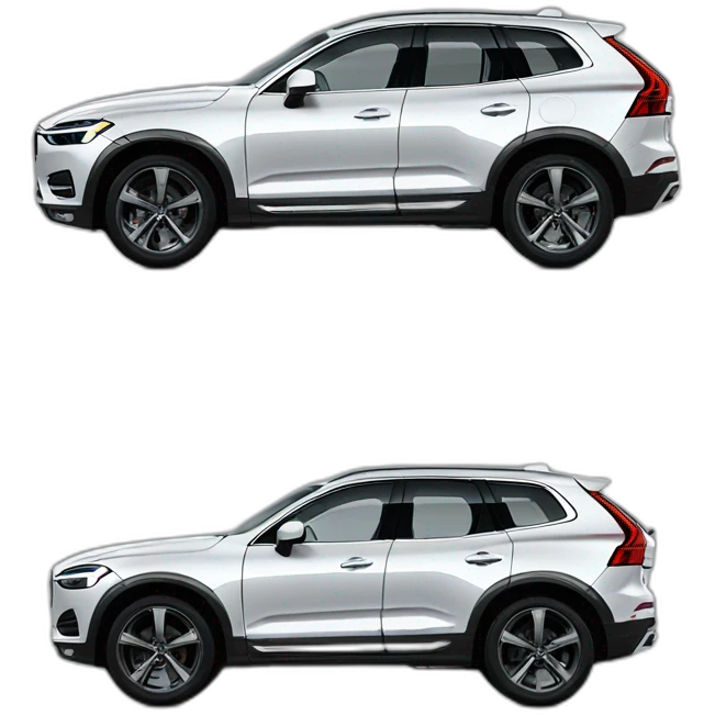 Black volvo xc60 emoji