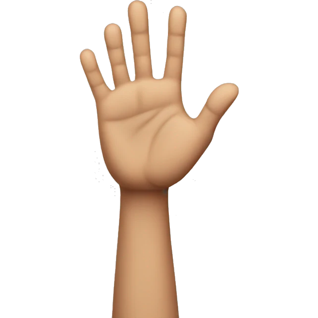 ten fingers up emoji