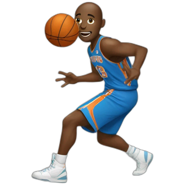 Basket ball player dancing emoji
