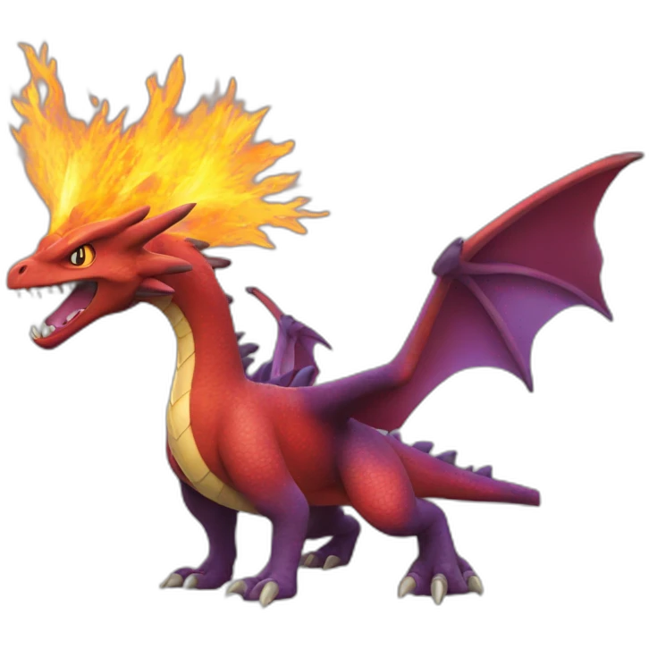 Dracaufeu de Pokémon emoji
