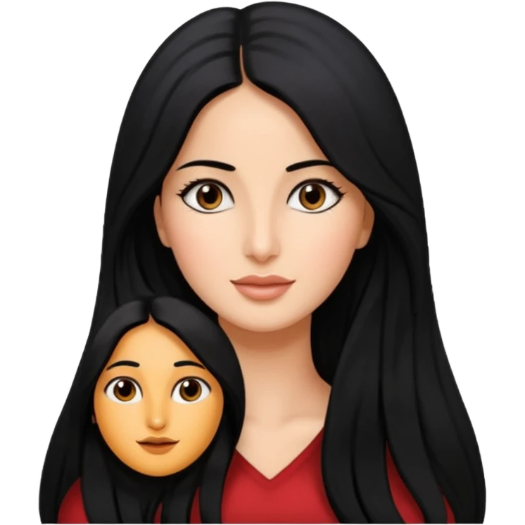 pretty genmoji that looks like Katrina Kaif emoji