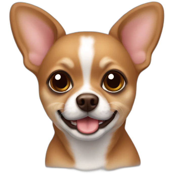 Chiuahua brown emoji