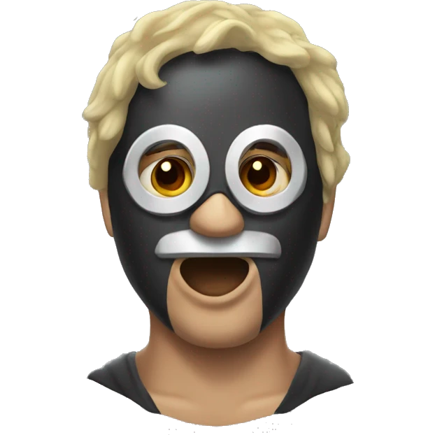 Máscara de fumigar  emoji