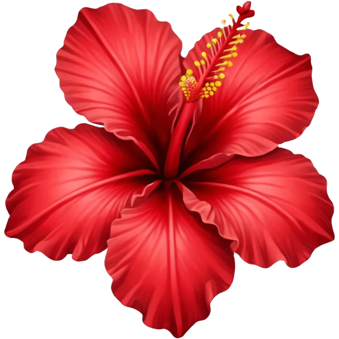 Hibiscus heart emoji