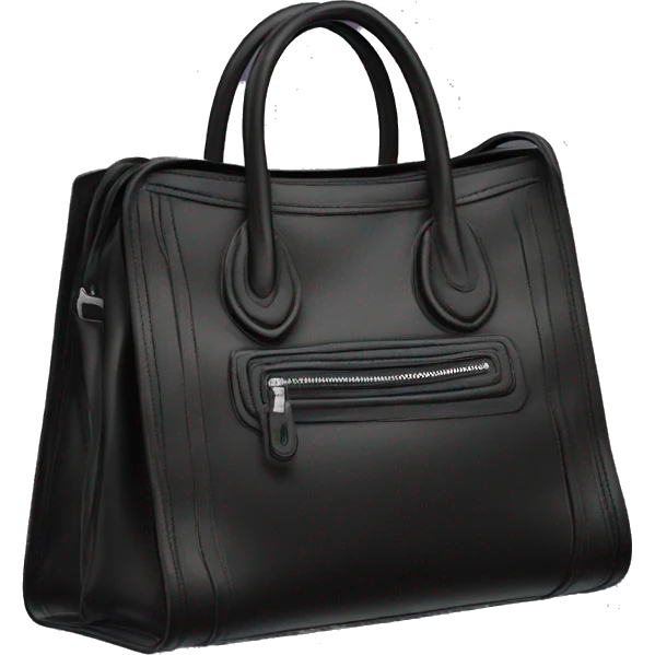 Balenciaga bag black emoji