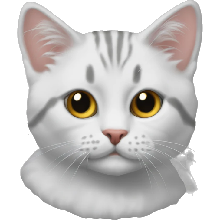 Рыжая большая кошка emoji