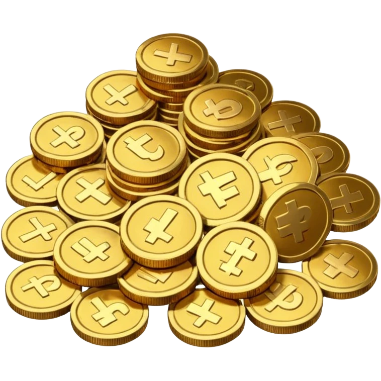 Indian rupees in coin emoji