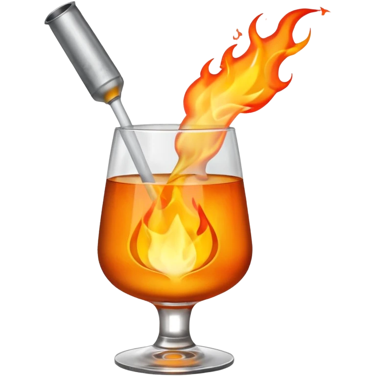 Cocktail molotov emoji
