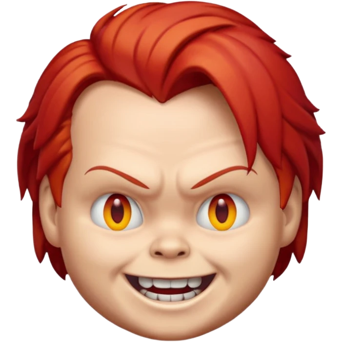 Un emojin de chuky emoji