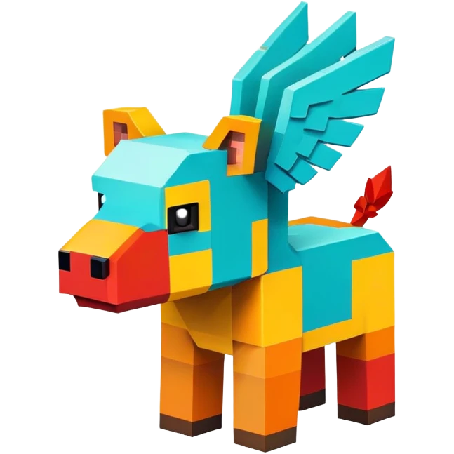 Make Minecraft animal emoji