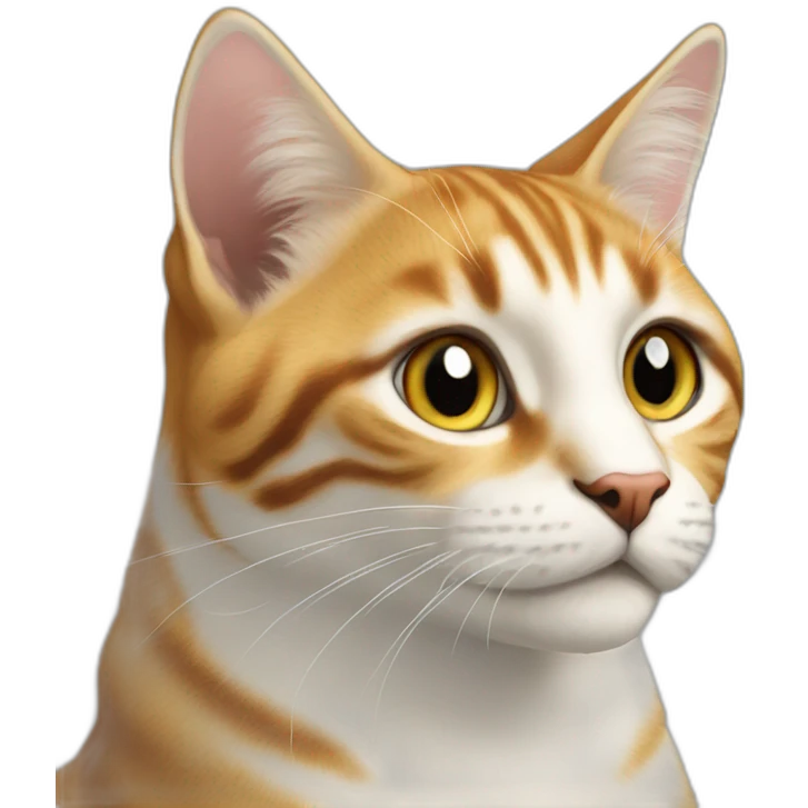 кот с пончиком emoji
