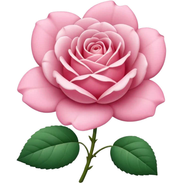 Rosa de porcelana flor emoji