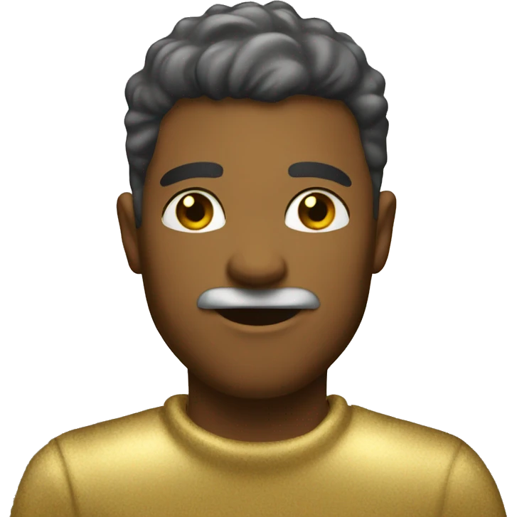 Gold Christmas  emoji